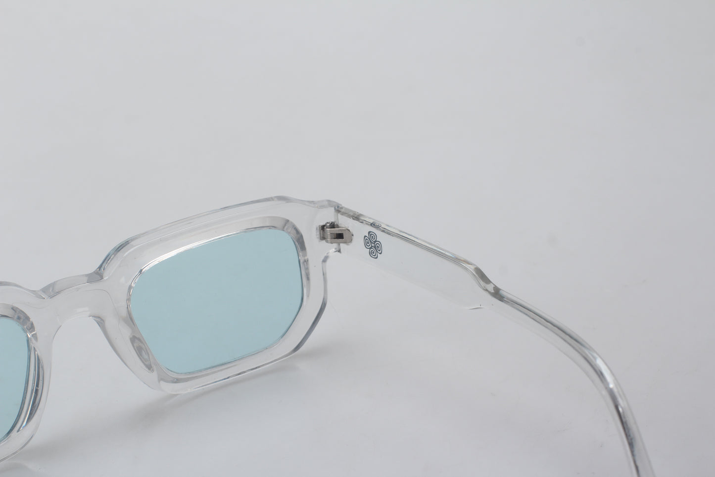 MODERN GLASSES TRANSPARANT/BLUE/ZILVER