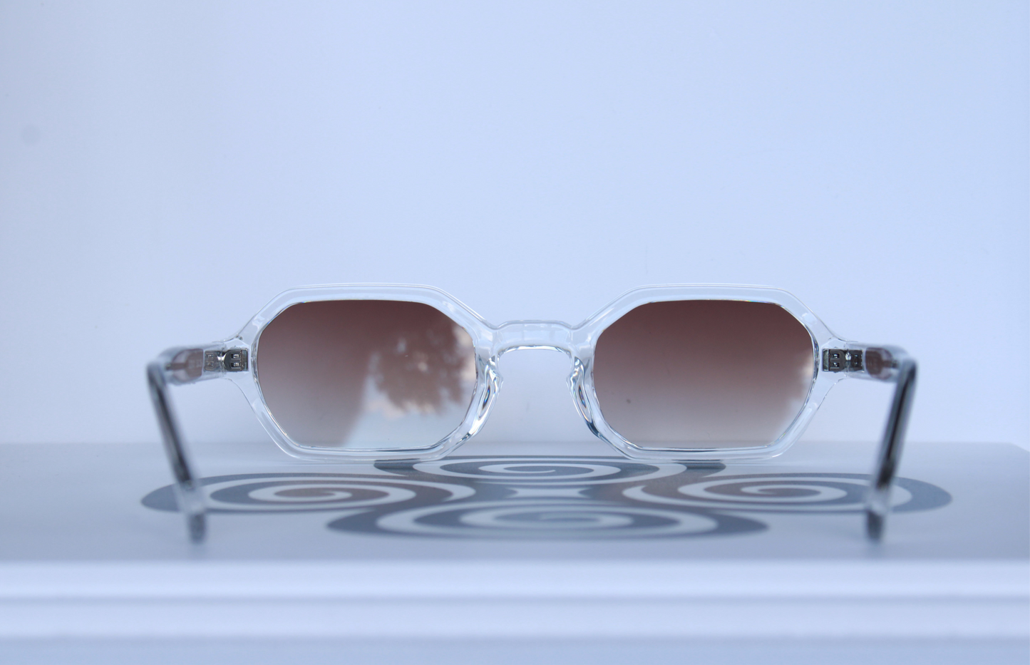 CHIQUE BRIL TRANSPARANT/PERZIK/GOUD