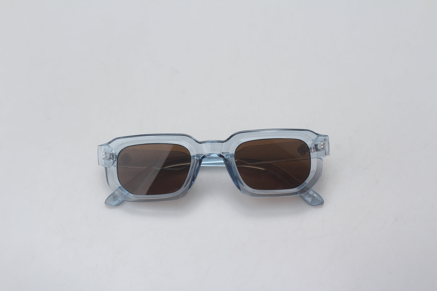 MODERN GLASSES BLUE/BROWN/SILVER