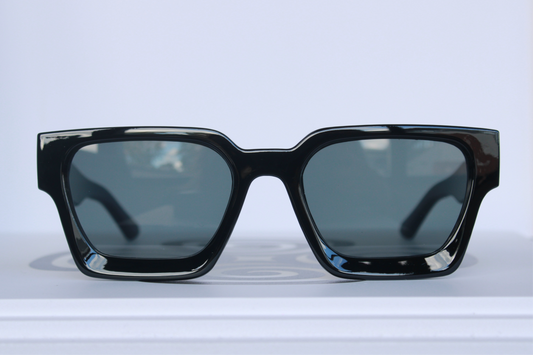 CLASSIC ZONNEBRIL ZWART/GOUD