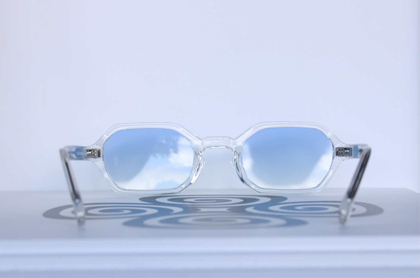 CHIQUE BRIL TRANSPARANT/OCEAAN/GOUD