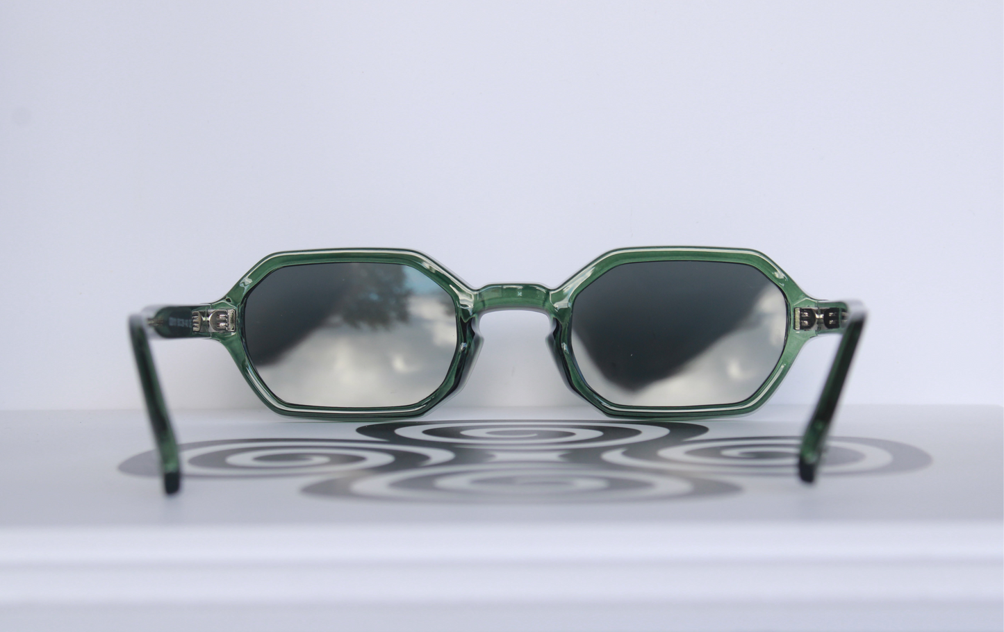 CHIQUE BRIL GROEN/GRIJS/GOUD