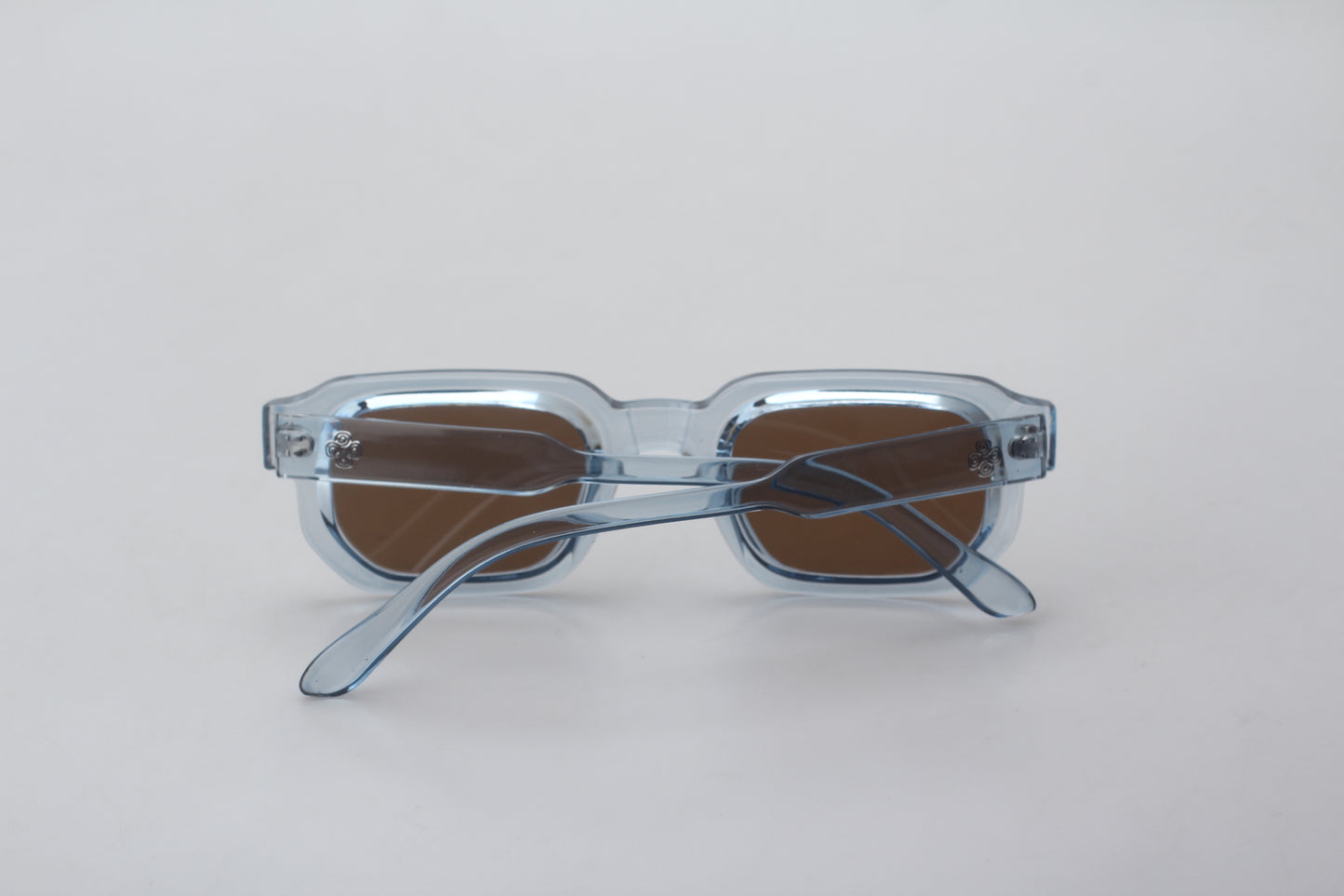 MODERN GLASSES BLUE/BROWN/SILVER