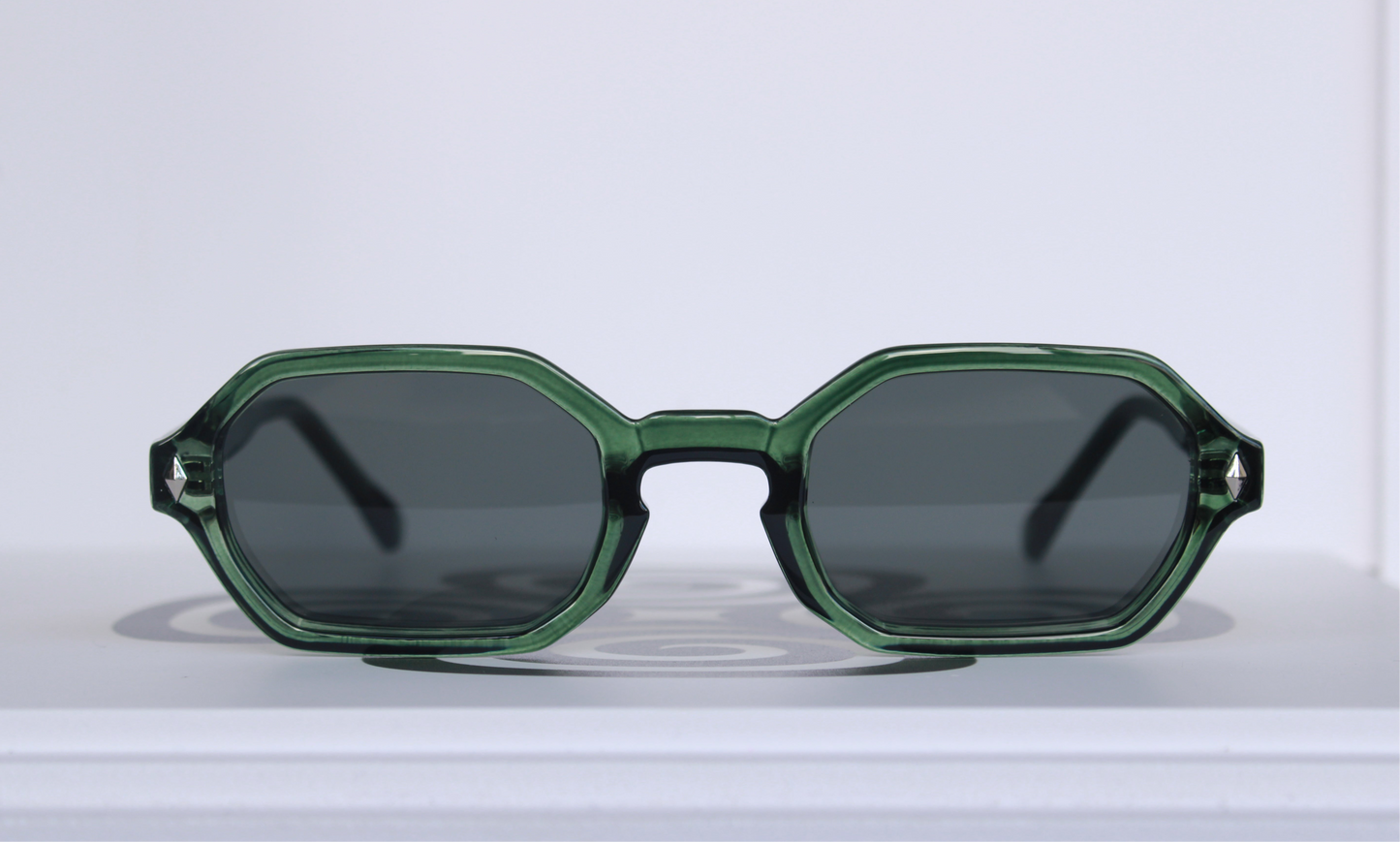 CHIQUE BRIL GROEN/GRIJS/GOUD