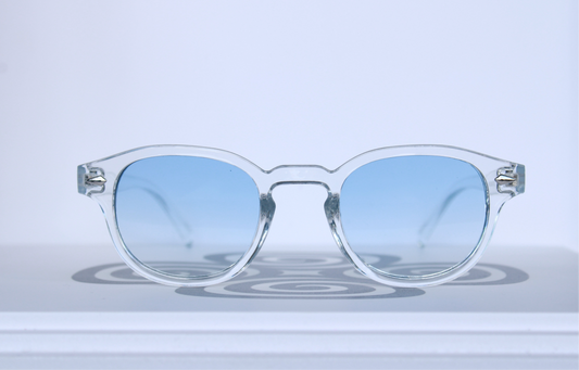 BUSSINES BRIL TRANSPARANT/OCEAAN/GOUD