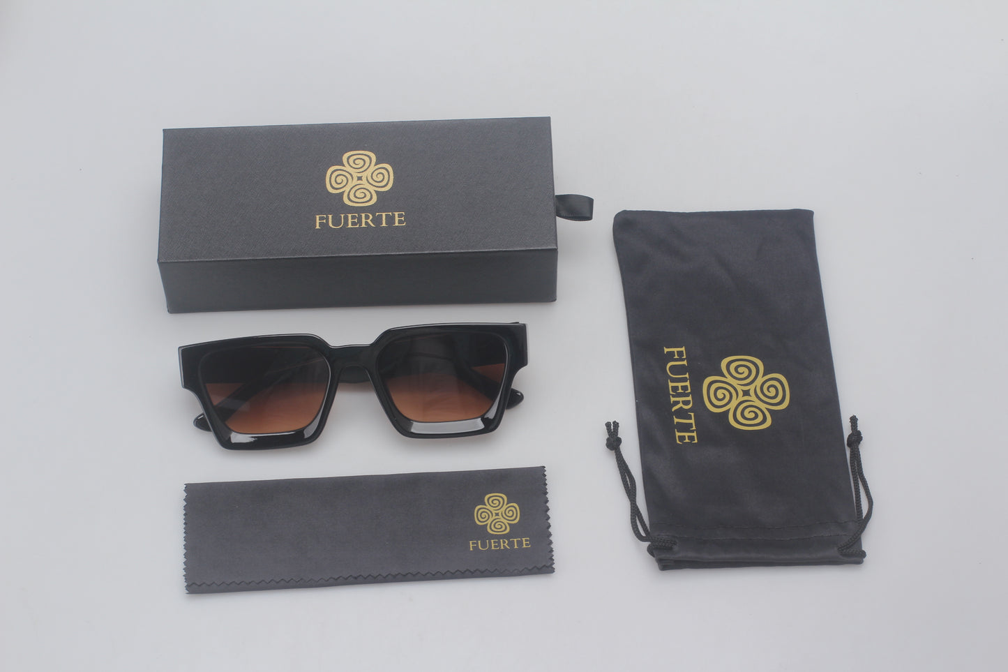 CLASSIC SUNGLASSES DARKBROWN/GOLD