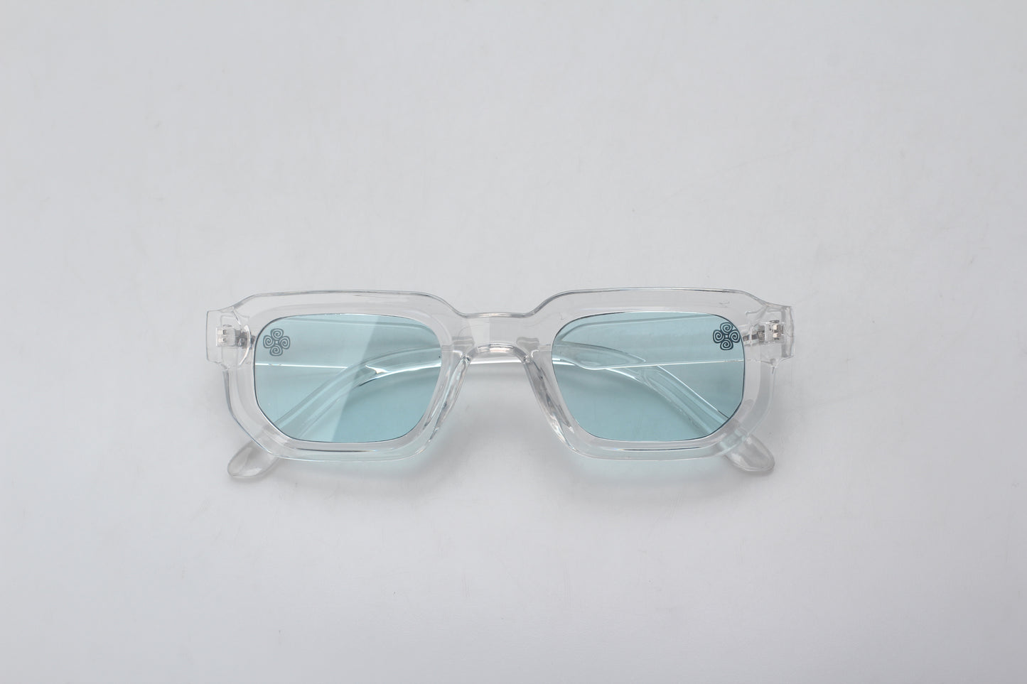 MODERN GLASSES TRANSPARANT/BLUE/ZILVER