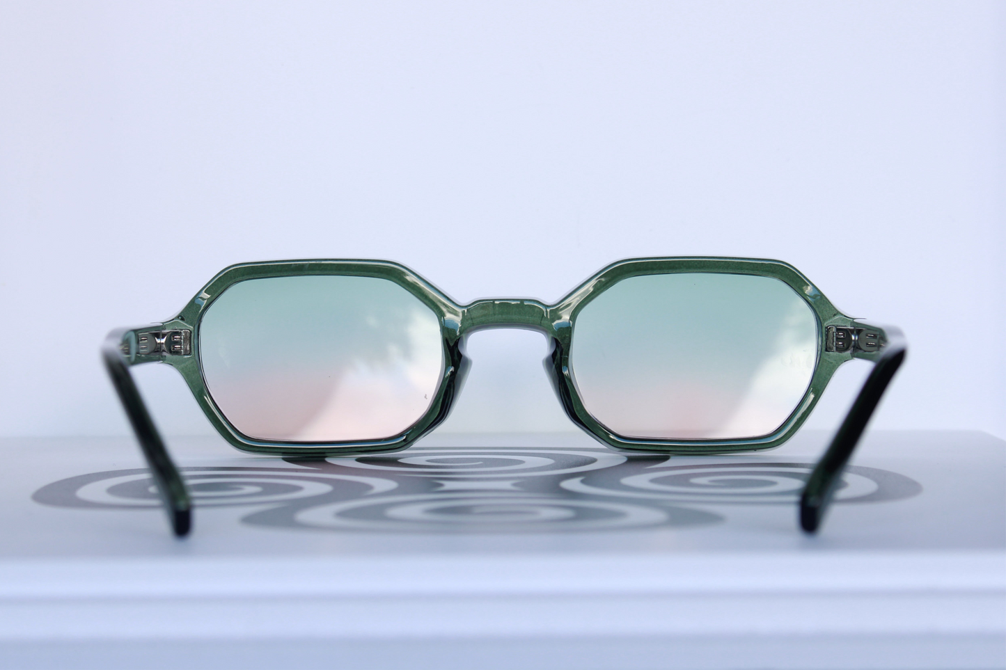 CHIQUE BRIL GROEN/MELOEN/GOUD