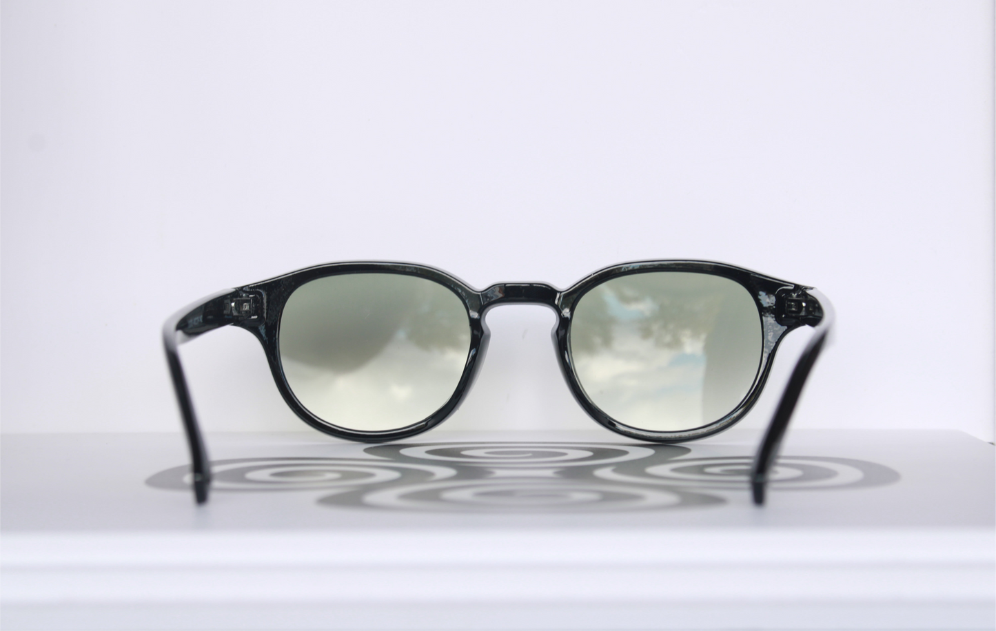 BUSINESS BRIL ZWART/LICHT GRIJS,GROEN/ZILVER