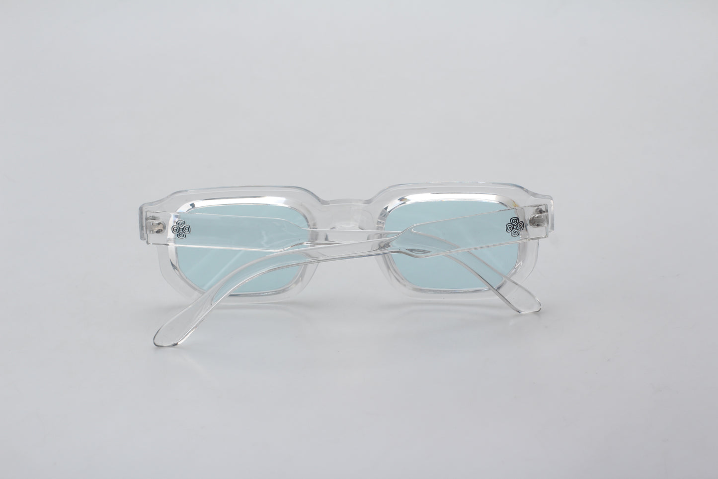 MODERN GLASSES TRANSPARANT/BLUE/ZILVER