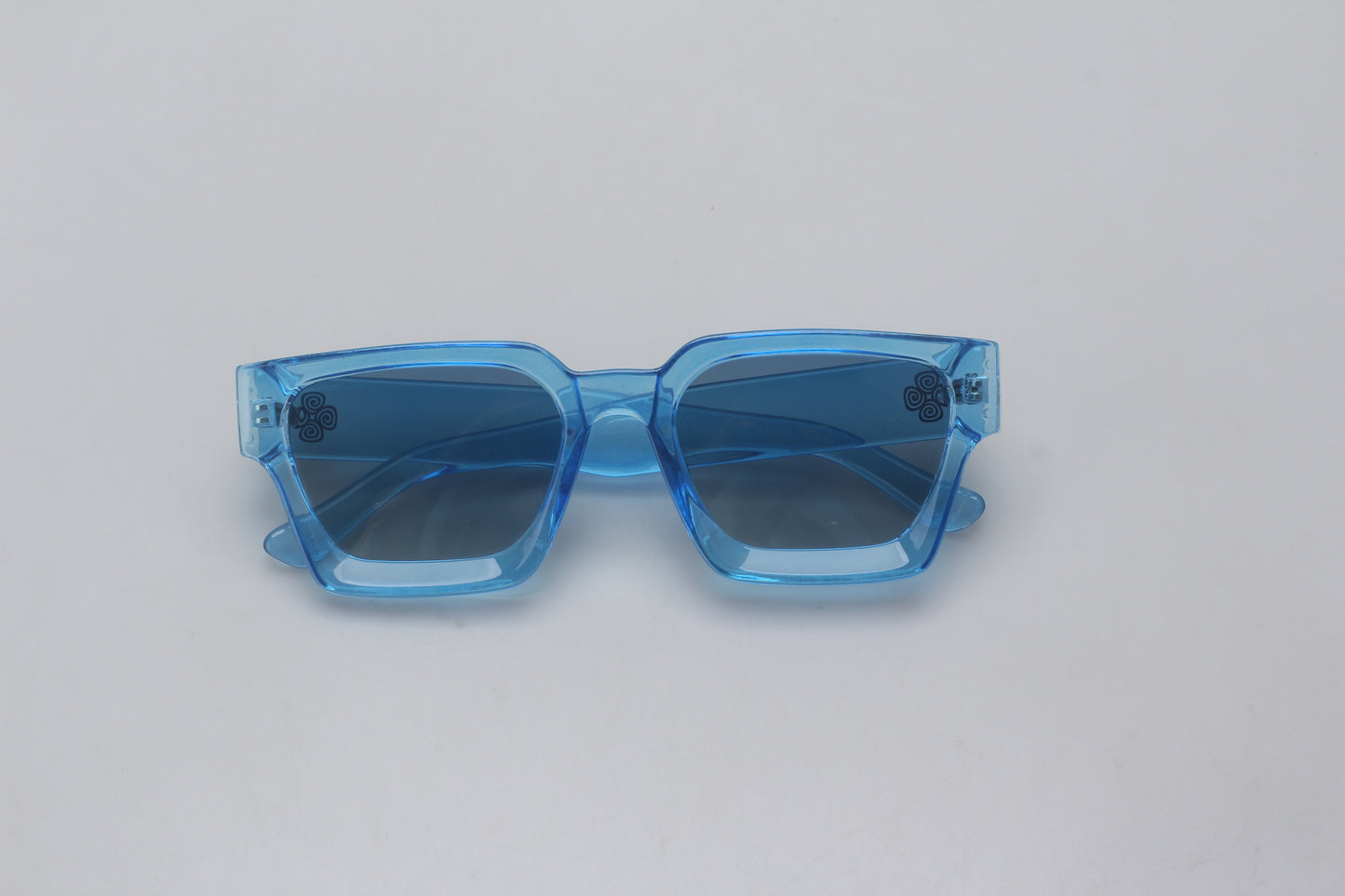 CLASSIC GLASSES BLUE/SILVER