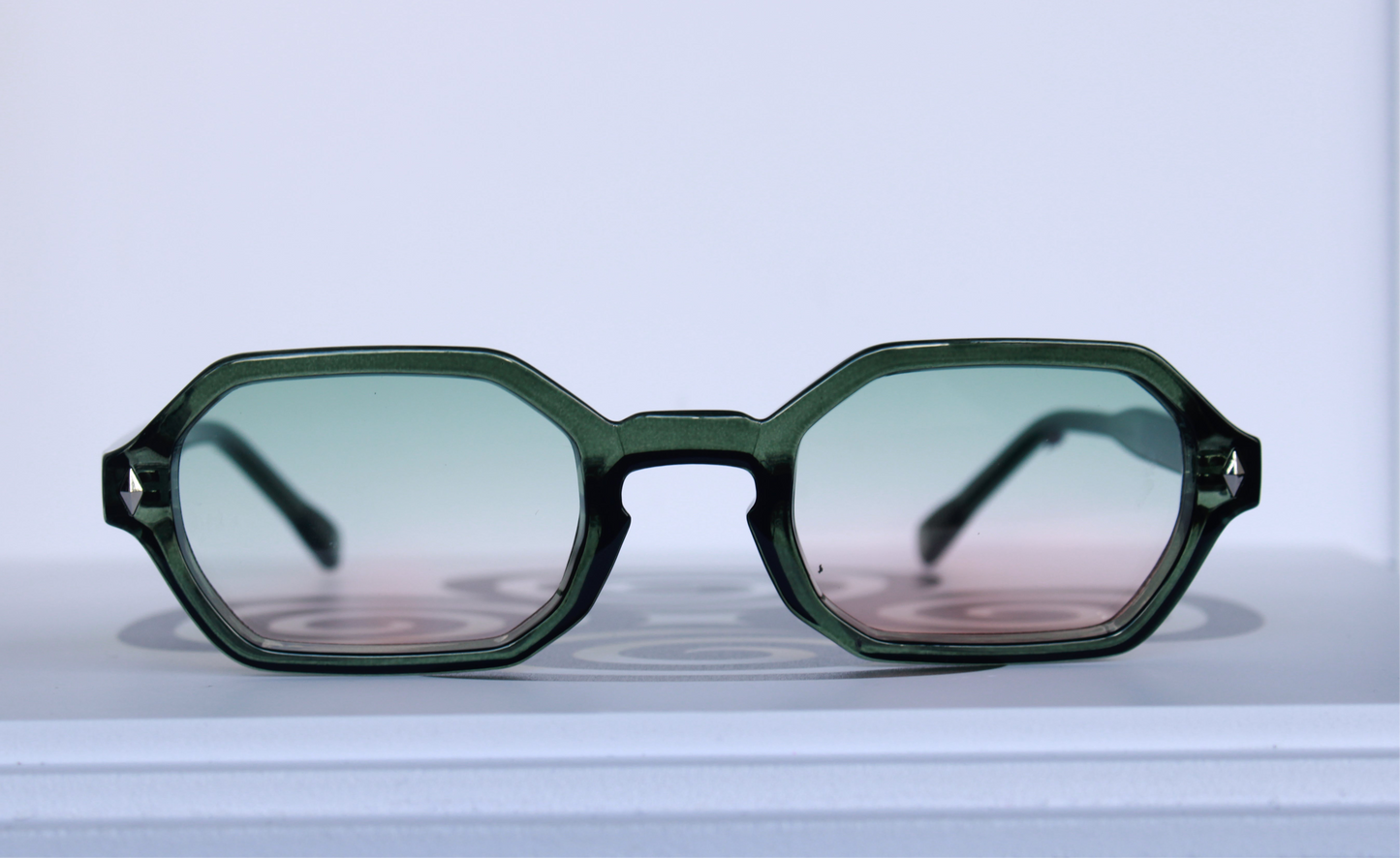 CHIQUE BRIL GROEN/MELOEN/GOUD