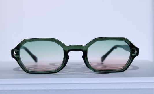 CHIQUE BRIL GROEN/MELOEN/GOUD