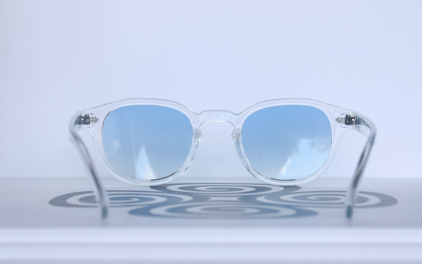 BUSSINES BRIL TRANSPARANT/OCEAAN/GOUD