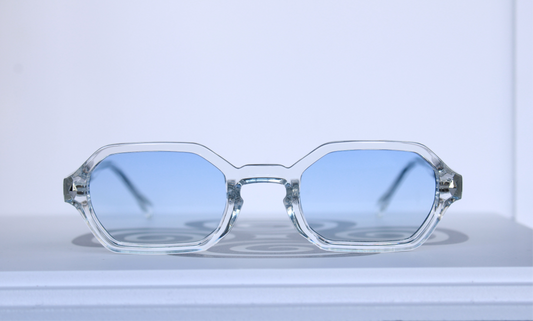 CHIQUE BRIL TRANSPARANT/OCEAAN/GOUD