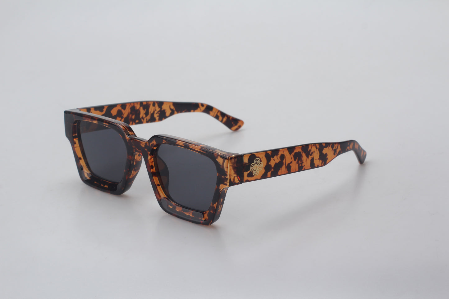 CLASSIC SUNGLASSES LEOPARD/GREY/GOLD